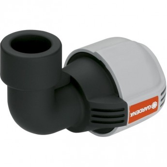 Соединитель L-образный GARDENA 32 мм x 3/4 - внутренняя резьба Соединитель L-образный GARDENA 32 мм x 3/4 - внутренняя резьба